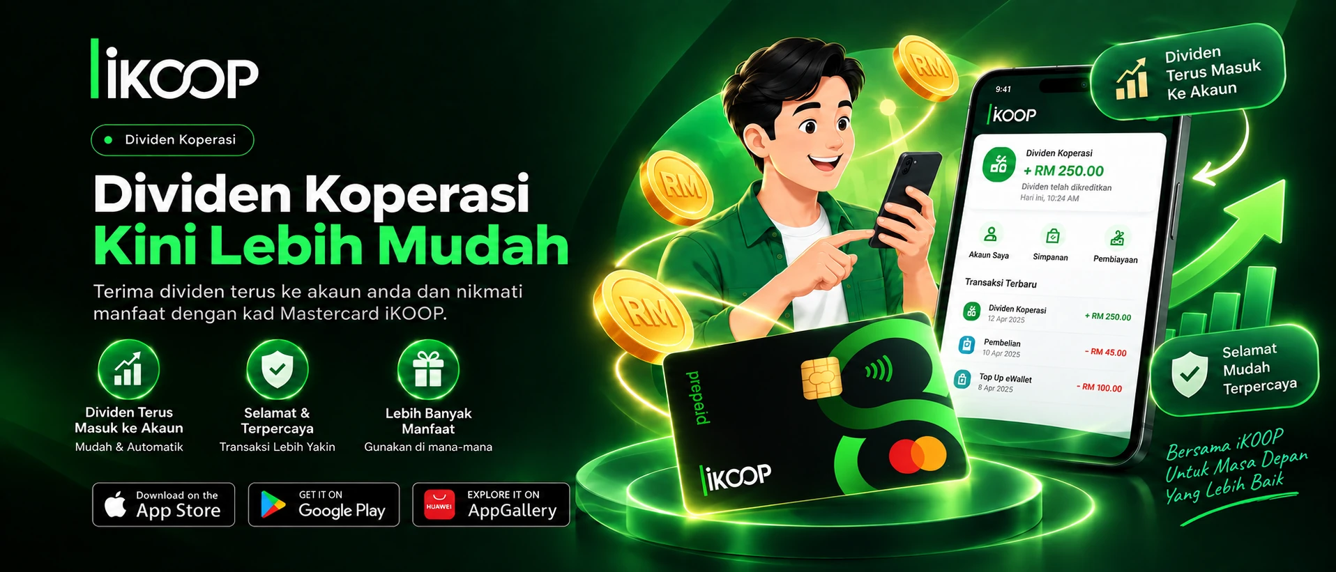 Dividen Koperasi Kini Lebih Mudah
